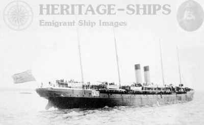 (image for) Britannic (1) - as Boer War transport N62